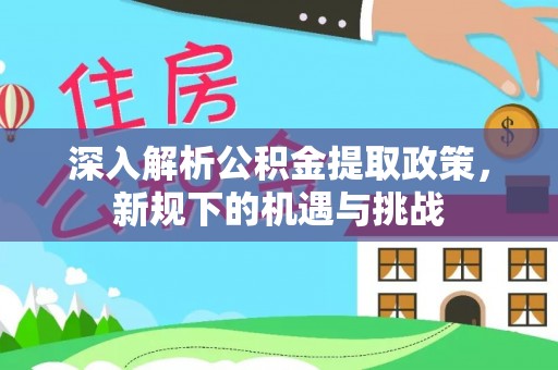 谢岗深入解析公积金提取政策，新规下的机遇与挑战
